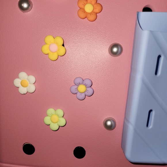 Bag accessories LOT! PINK Bogg Bag pictured is NOT included - Picture 3 of 7